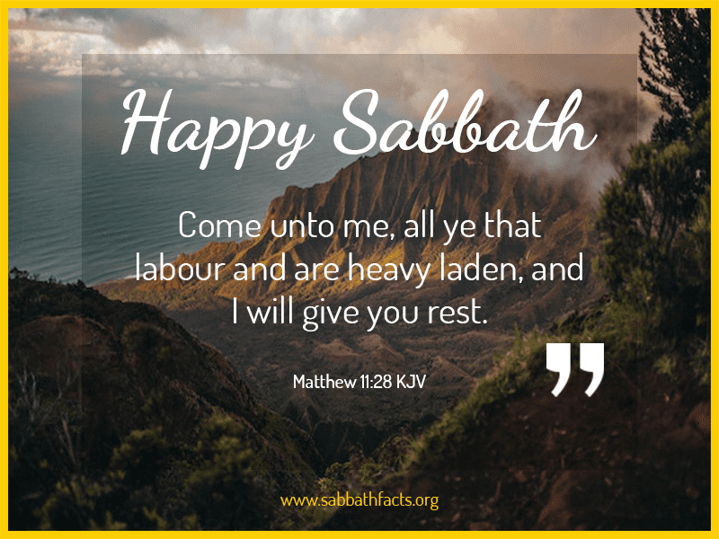 happy sabbath