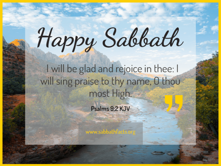 Happy Sabbath Wishes, Quotes, Images, Blessings, Messages