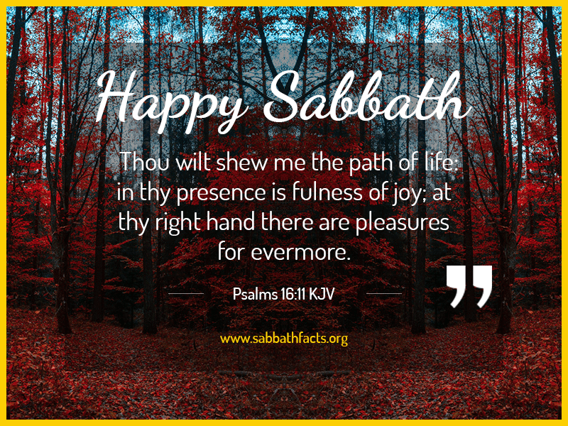 Happy Sabbath Messages