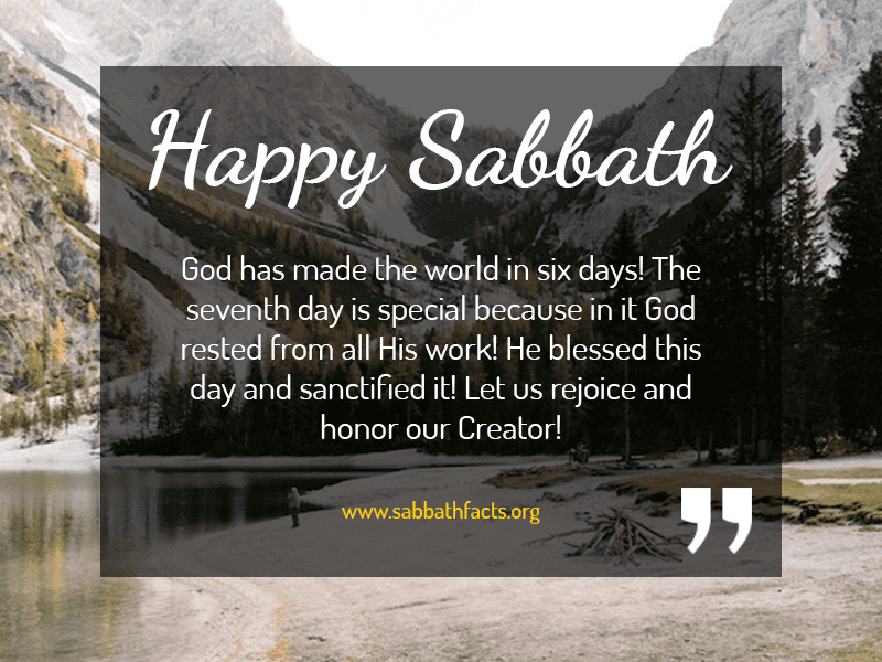 happy sabbath greetings with images