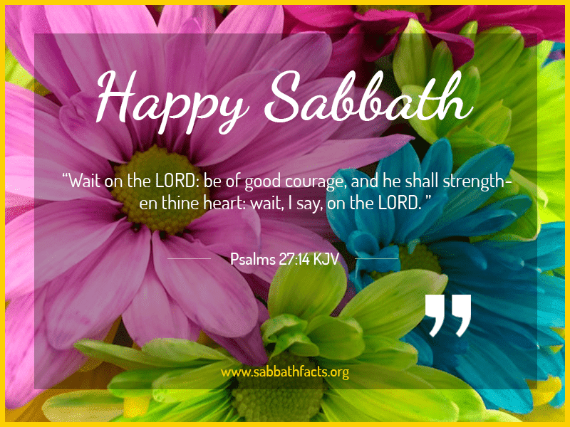 Happy Sabbath Images