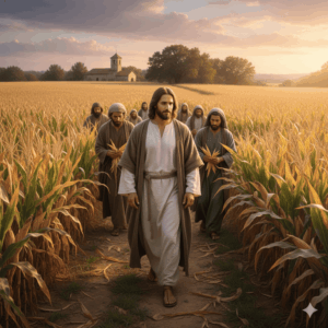 Jesus in the Cornfield on the Sabbath