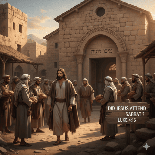 did jesus attend sabbath
