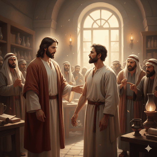 jesus heals on the sabbath kjv