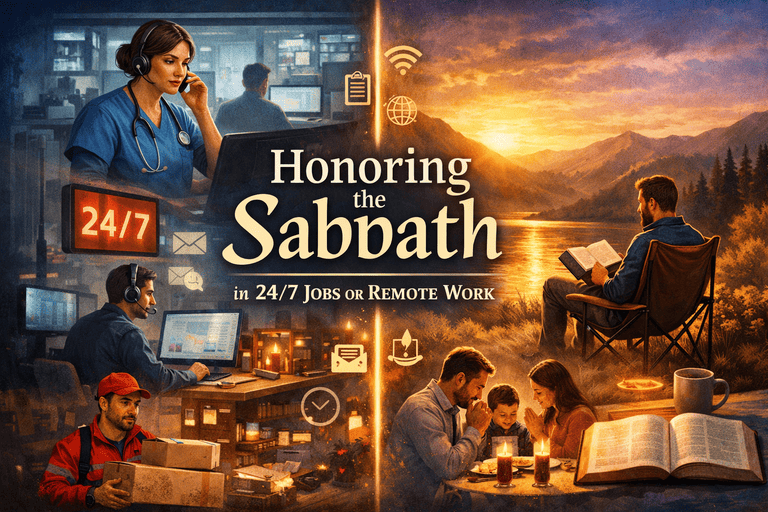 Honoring the Sabbath in 24-7 Jobs or Remote Work